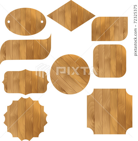 Wooden Board, Sign and Plank, frame for text 72325375