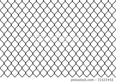 Wire steel fence vector illustration Wire steel fence vector illustration 72325458