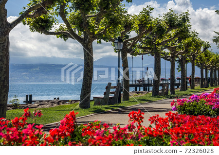 St Prex and Lake Geneva - Switzerland 72326028