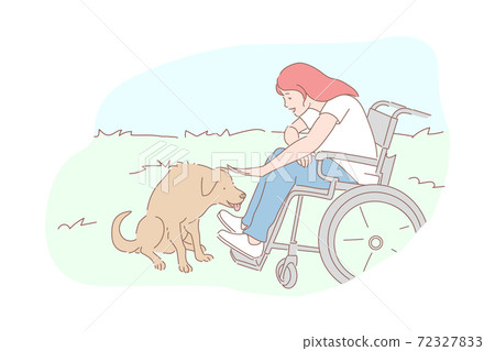Kindness, homeless animals care, sympathy concept Kindness, homeless animals care, sympathy concept 72327833
