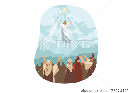 Ascension of Jesus Christ, Bible concept Ascension of Jesus Christ, Bible concept 72328465