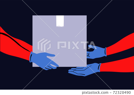 Post, coronavirus, protection, 2019ncov, covid19, quarantine, delivery concept. 72328490