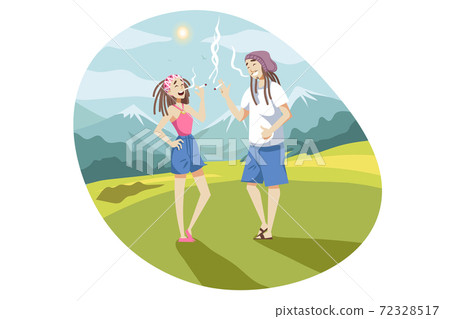 Rastafarian, smoking, marijuana addiction, cannabis consumption concept Rastafarian, smoking, marijuana addiction, cannabis consumption concept 72328517