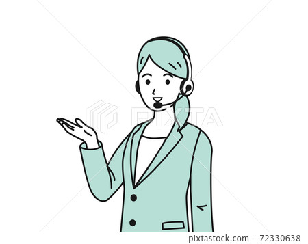Telephone operator female guide, please 72330638