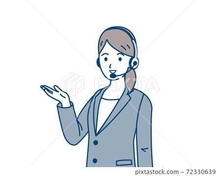 Telephone operator female guide, please 72330639