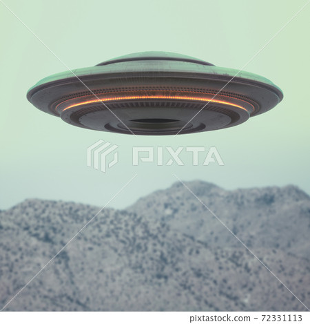 UFO Unidentified Flying Object Clipping Path Included 72331113