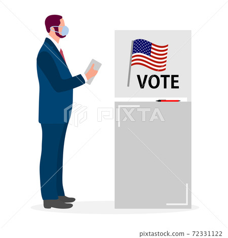 Vote Vector People Presidential Election Campaign 72331122