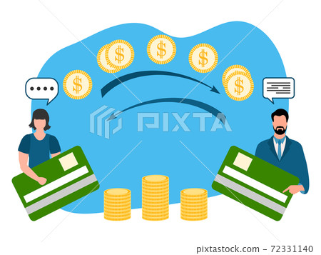 Online Banking Mobile Money Transfer People Card Online Banking Mobile Money Transfer People Card 72331140