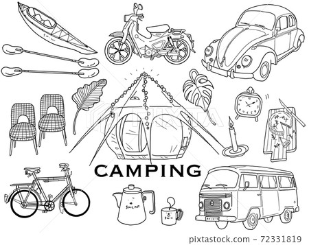 各種時尚豪華的黑白線條藝術插圖矢量素材,也可用於工作 各種時尚豪華的黑白線條藝術插圖矢量素材,也可用於工作 72331819