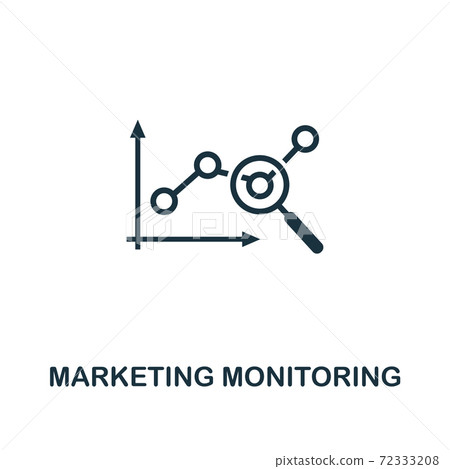 Marketing Monitoring icon. Premium style design from advertising icon collection. UI and UX. Pixel perfect Marketing Monitoring icon for web design, apps, software, print usage. Marketing Monitoring icon. Premium style design from advertising icon collection. UI and UX. Pixel perfect Marketing Monitoring icon for web design, apps, software, print usage. 72333208