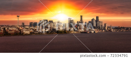 Downtown Seattle, Washington, United States of America. Downtown Seattle, Washington, United States of America. 72334791