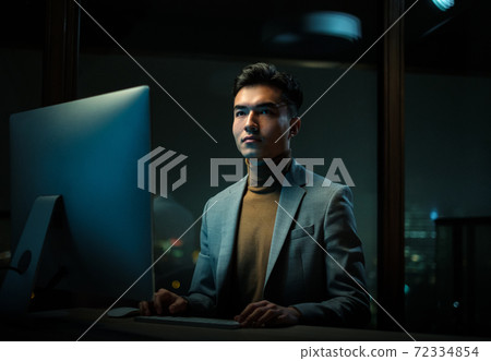 Thoughtful Man Create Business Plan Thoughtful Man Create Business Plan 72334854