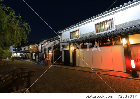 [Okayama Prefecture] Night view of Kurashiki Bikan Historical Quarter 72335087