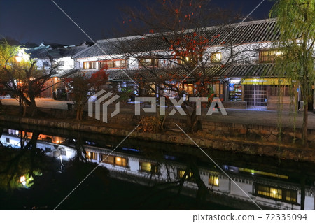 [岡山縣]倉敷美容區的夜景 72335094