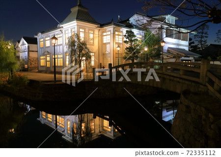 [岡山縣]倉敷美容區的夜景 72335112