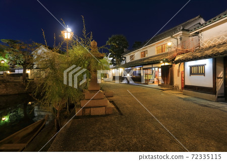 [岡山縣]倉敷美容區的夜景 72335115