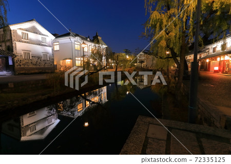 [岡山縣]倉敷美容區的夜景 72335125
