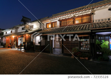 [Okayama Prefecture] Night view of Kurashiki Bikan Historical Quarter 72335128