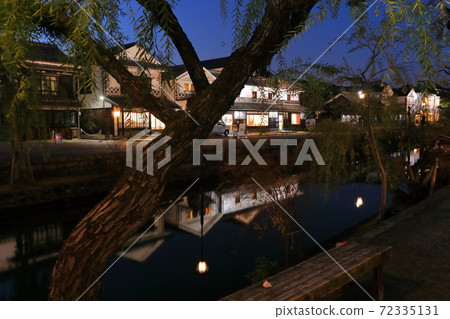 [岡山縣]倉敷美容區的夜景 72335131