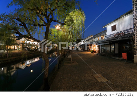 [岡山縣]倉敷美容區的夜景 72335132