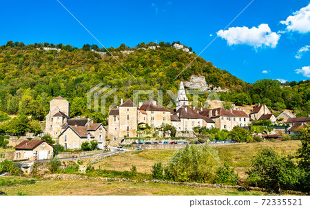 Village of Baume-les-Messieurs in France Village of Baume-les-Messieurs in France 72335521