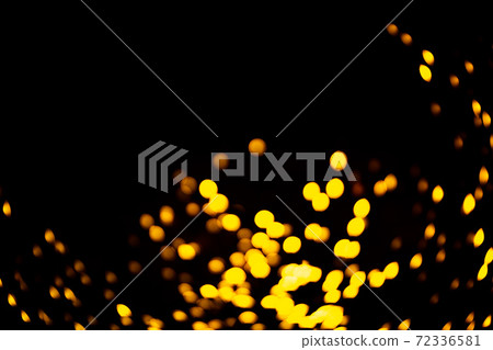 Specks of light in dark room. New Year coming concept 72336581