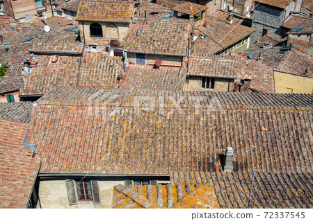 Aerial View Siena Tuscany, Italy 72337545
