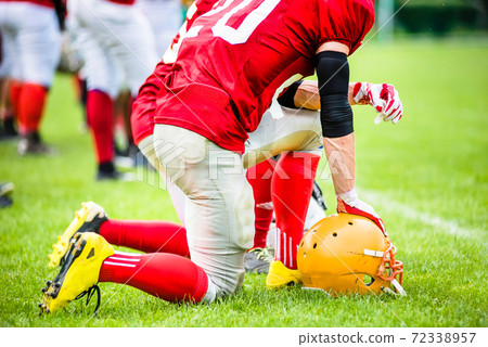 American football players in action American football players in action 72338957