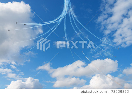 Italian Air Force Frecce Tricolori Rainfall 72339833