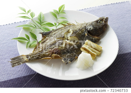 Souhachi flatfish grilled with salt 4 72340733