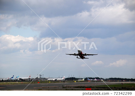 拍攝了從這架降落在新千歲機場的機器起飛的A320-200 NEO的照片。 72342299