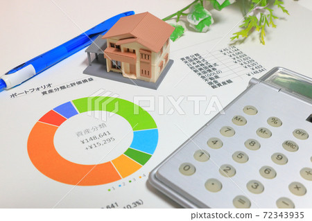 Image of asset management and home purchase 72343935