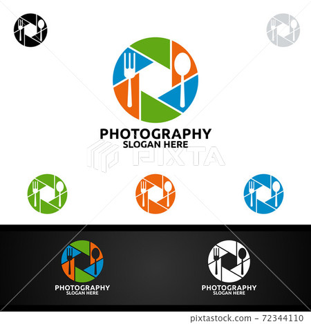 Food Camera Photography Logo 72344110