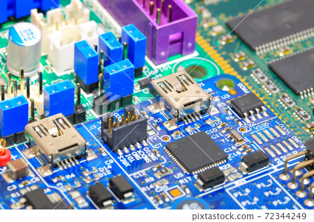 半導體LSI_mini USB連接器 半導體LSI_mini USB連接器 72344249