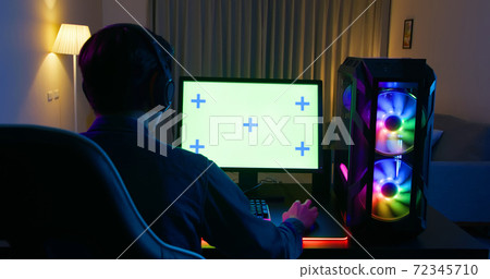 Green Screen For Cybersport Game 72345710