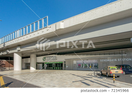 Sendagaya Station on the JR Sobu Line Sendagaya Station on the JR Sobu Line 72345966