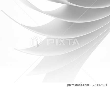 Abstract white digital graphic background, 3d-插圖素材 [72347391] - PIXTA圖庫