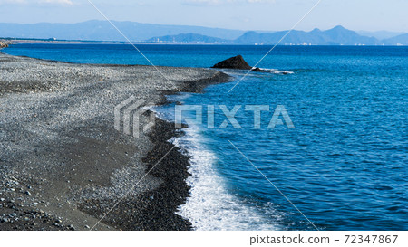 The beach of Tagonoura coast The beach of Tagonoura coast 72347867