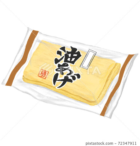 Colored pencil-style fried tofu Colored pencil-style fried tofu 72347911