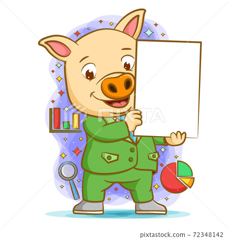 animal, cartoon, pig 72348142