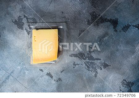 Blank parmesan cheese plastic package in Blank parmesan cheese plastic package in 72349706