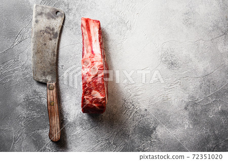 Raw black angus Entrecote or Scotch Filletcut with 72351020
