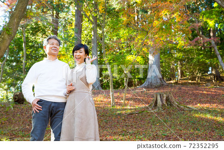 享受秋天的樹葉狩獵修善寺地區版的中高級情侶旅行 享受秋天的樹葉狩獵修善寺地區版的中高級情侶旅行 72352295