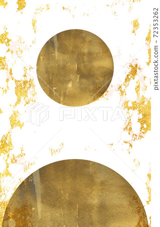 New Year's card background material, zodiac, 2021, moon, gold leaf New Year's card background material, zodiac, 2021, moon, gold leaf 72353262