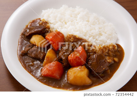 Curry curry rice beef curry Curry curry rice beef curry 72354442