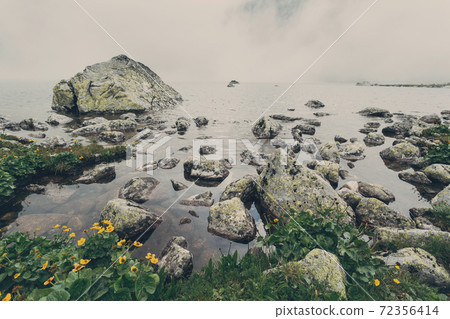 Hincovo is a beautiful pond in the Slovak Tatras. 72356414