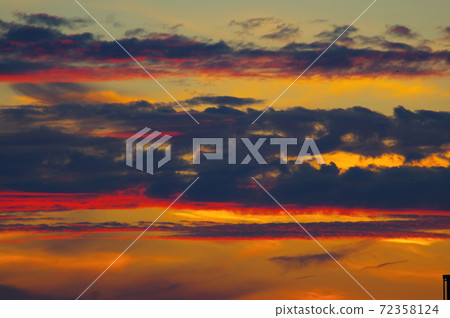 Morning glow stained orange Morning glow stained orange 72358124
