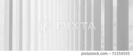 shadow of line of white detail abstract architecture banner background 72358505