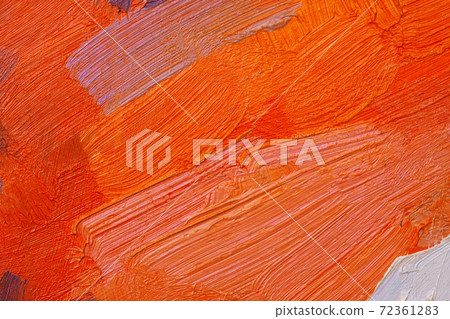 Brushstroke on canvas Brushstroke on canvas 72361283