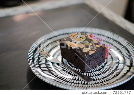 dark chocolate homemade keto vegan flourless brownie dark chocolate homemade keto vegan flourless brownie 72361777
